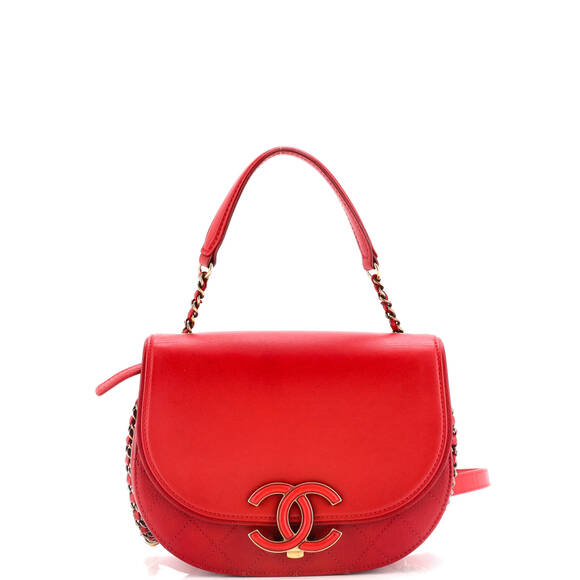 Chanel Coco Curve Flap Messenger #176597C21B - Picture 1 of 10